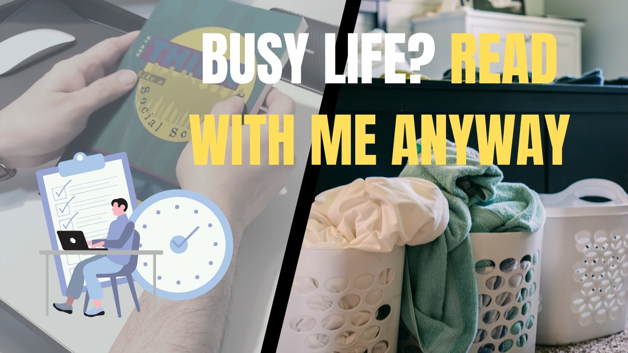 Not Enough Free Time To Read | Read with me | 20 minutes