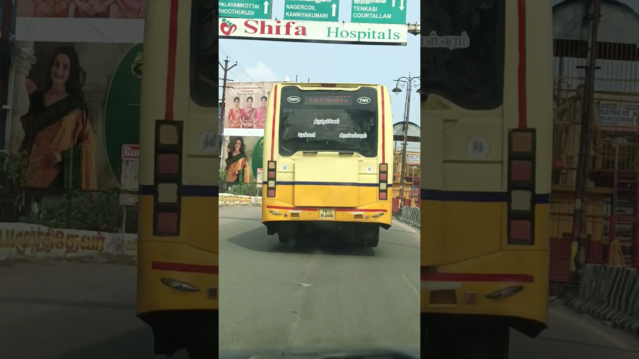 TNSTC BUS TIRUNELVELI TO RAMESHWARAM BUS 