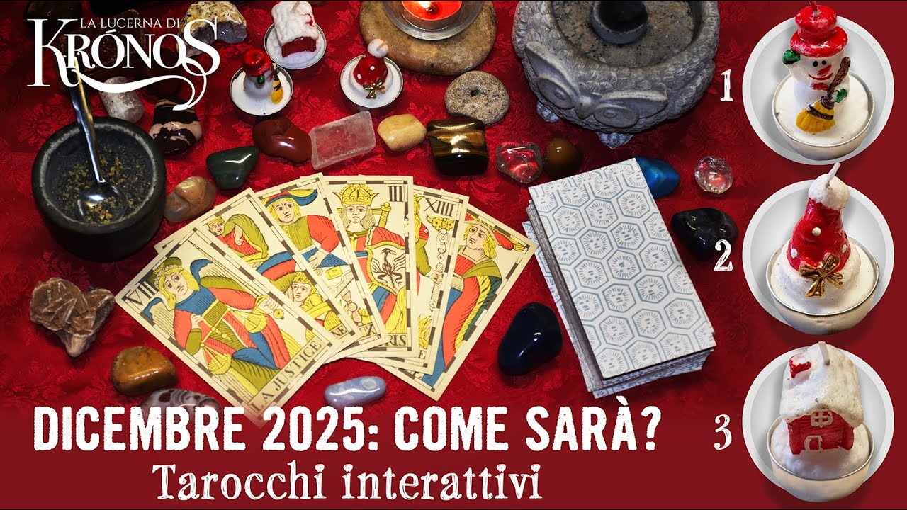 Dicembre 2025 🎄 Come sar&agrave;? ⭐️ #tarocchi 🔮 #futuroprossimo #dicembre2025