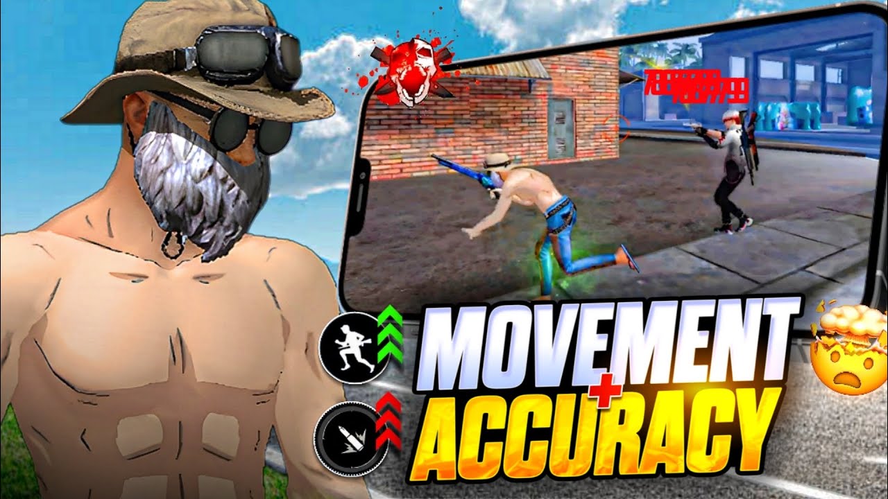 Finally I Found 🕵️‍♂️🇧🇷 MOVEMENT SPEED +ACCURACY🎯In FREE FIRE 🔥 PRO TIPS ANDTRICKS | #ravansensi 