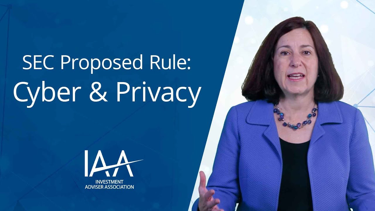 SEC Proposed Rule: Cybersecurity and Privacy