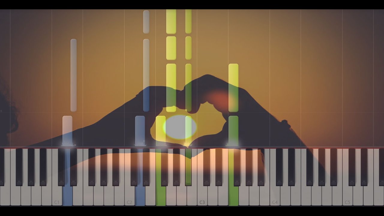 Daniel Hellbach - Spirit Of Love (Synthesia Piano Tutorial)
