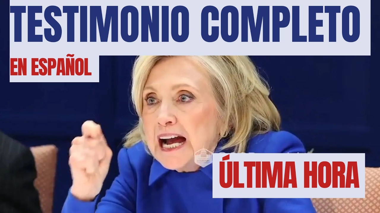 ÚLTIMA HORA Testimonio completo EN ESPAÑOL Hillary Clinton sobre vínculo con Epstein | USA EN VIVO 🔴