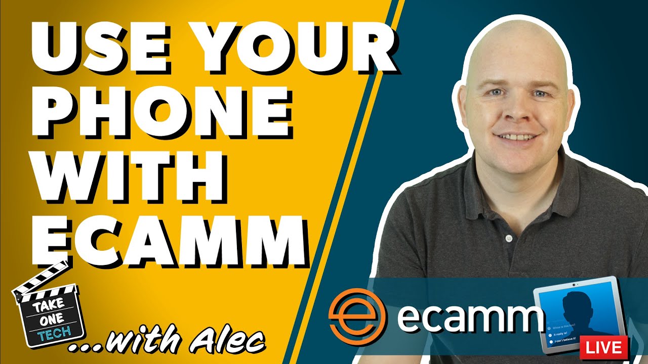 Use Your Phone as A Second Camera or Share Your Phone Screen In Ecamm