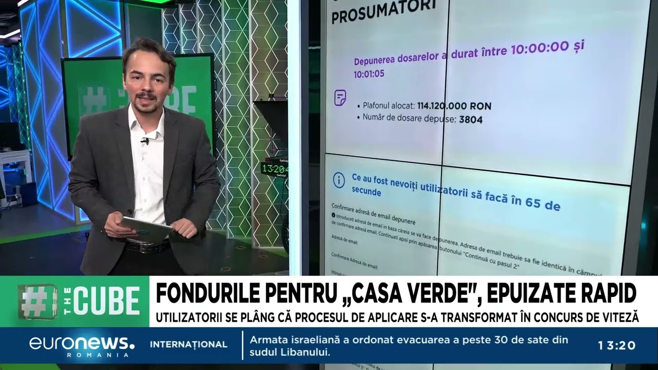 Suspiciuni de utilizare a inteligenței artificiale pentru înscrierea în programul Casa Verde 2024