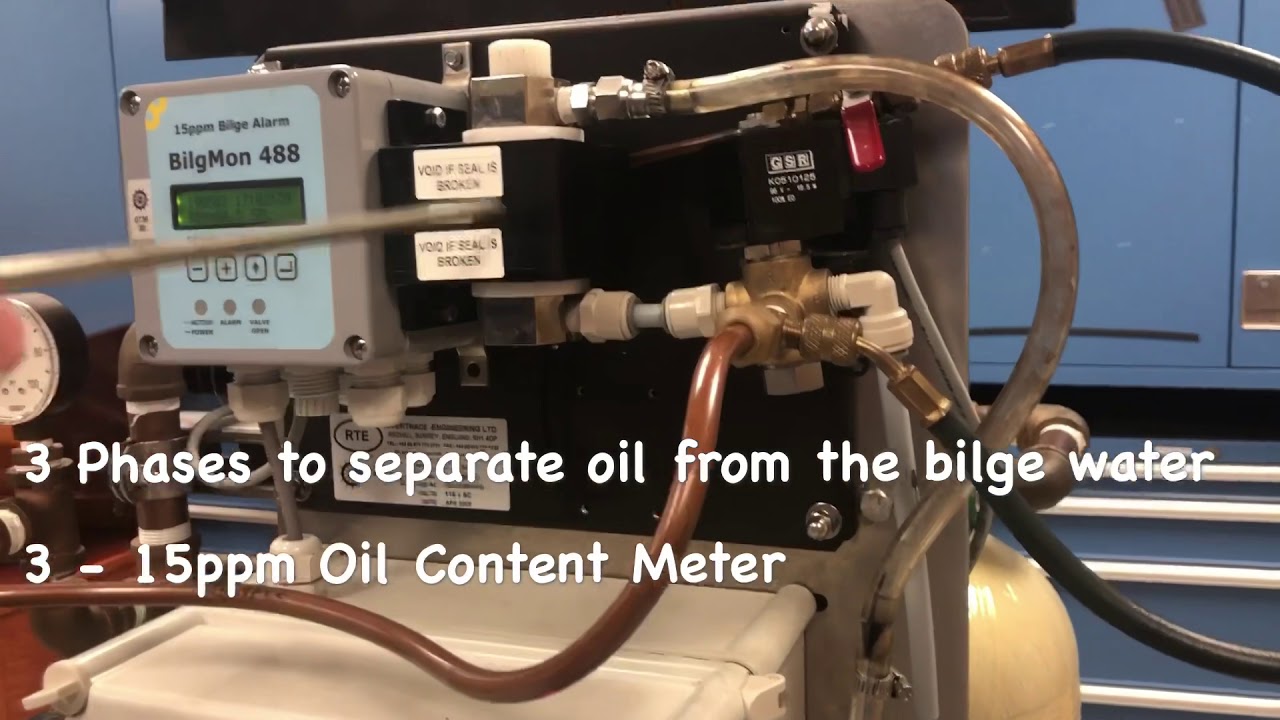 #CGHowTo Operate a Oily Water Separator