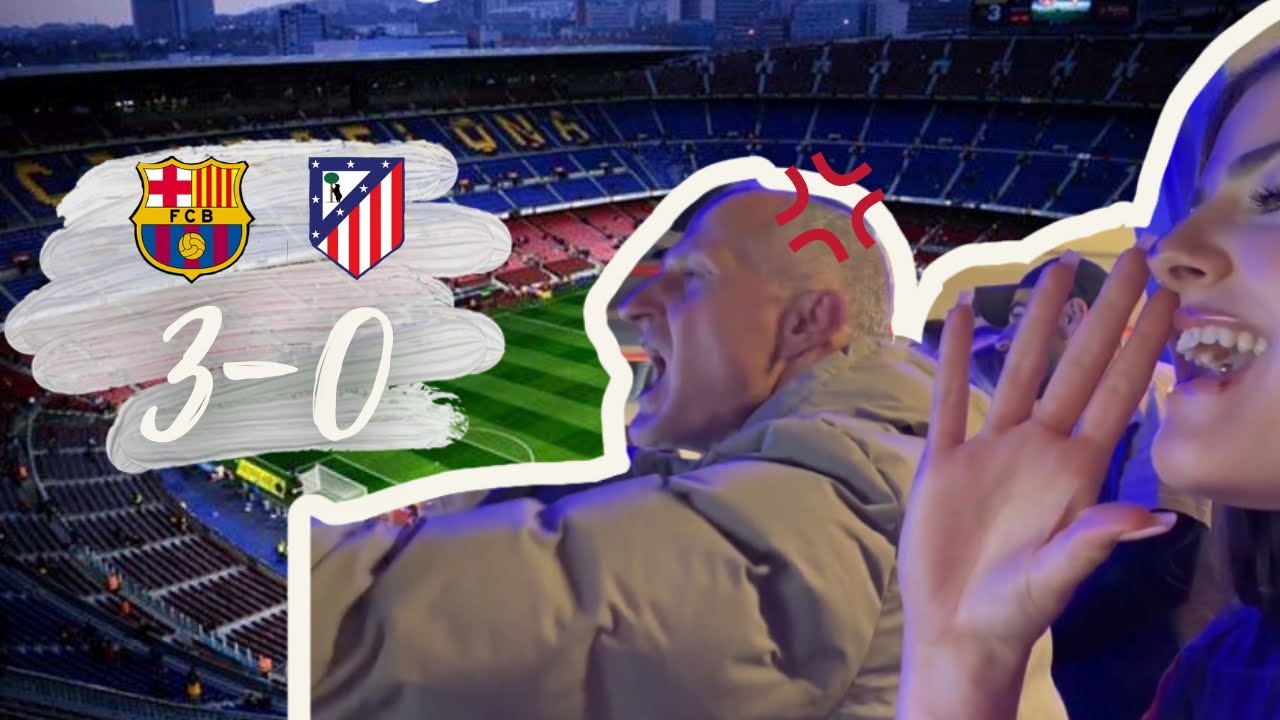 REACCIÓN PARTIDO BARÇA- ATLETICO😡❗️