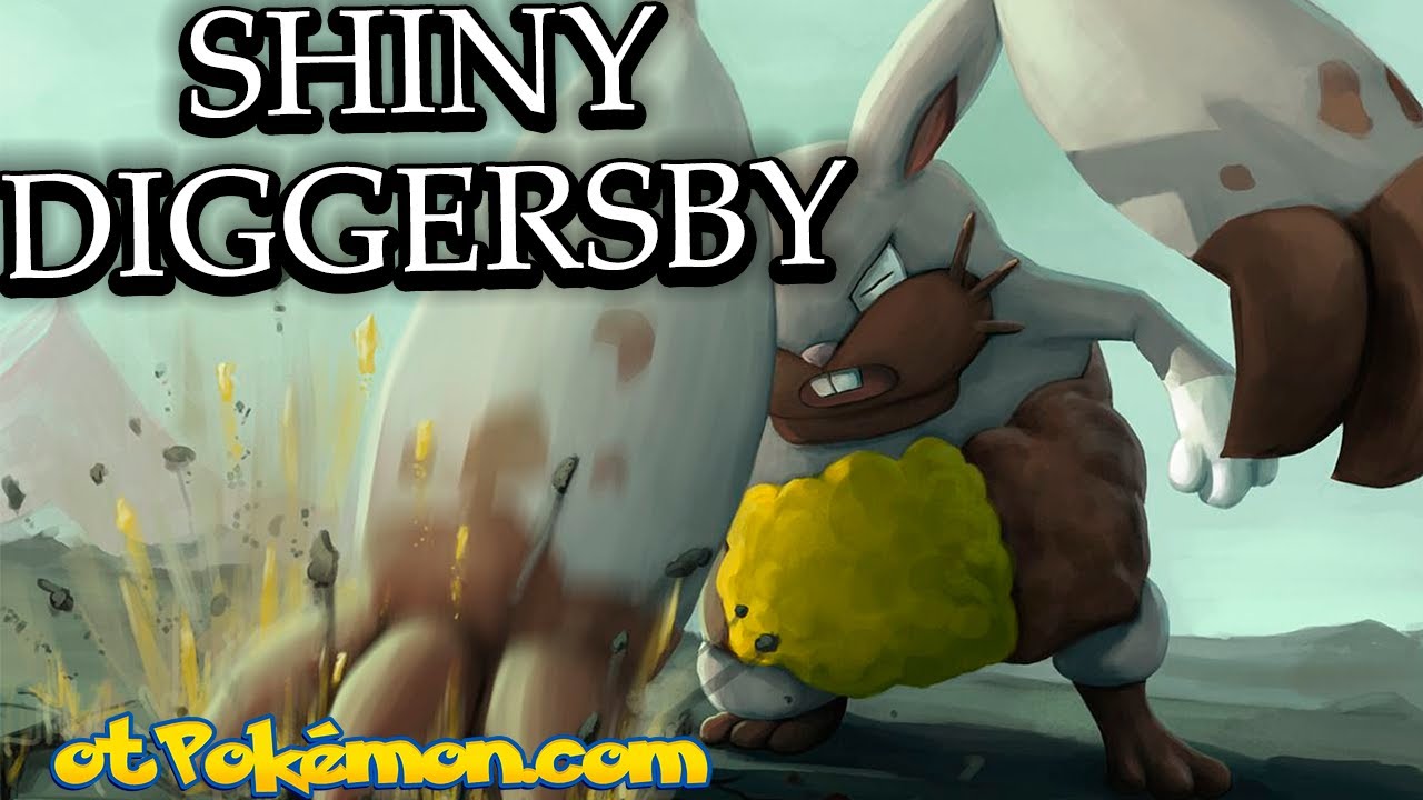 OTPokemon - Testando Shiny Diggersby + hidden abiility!