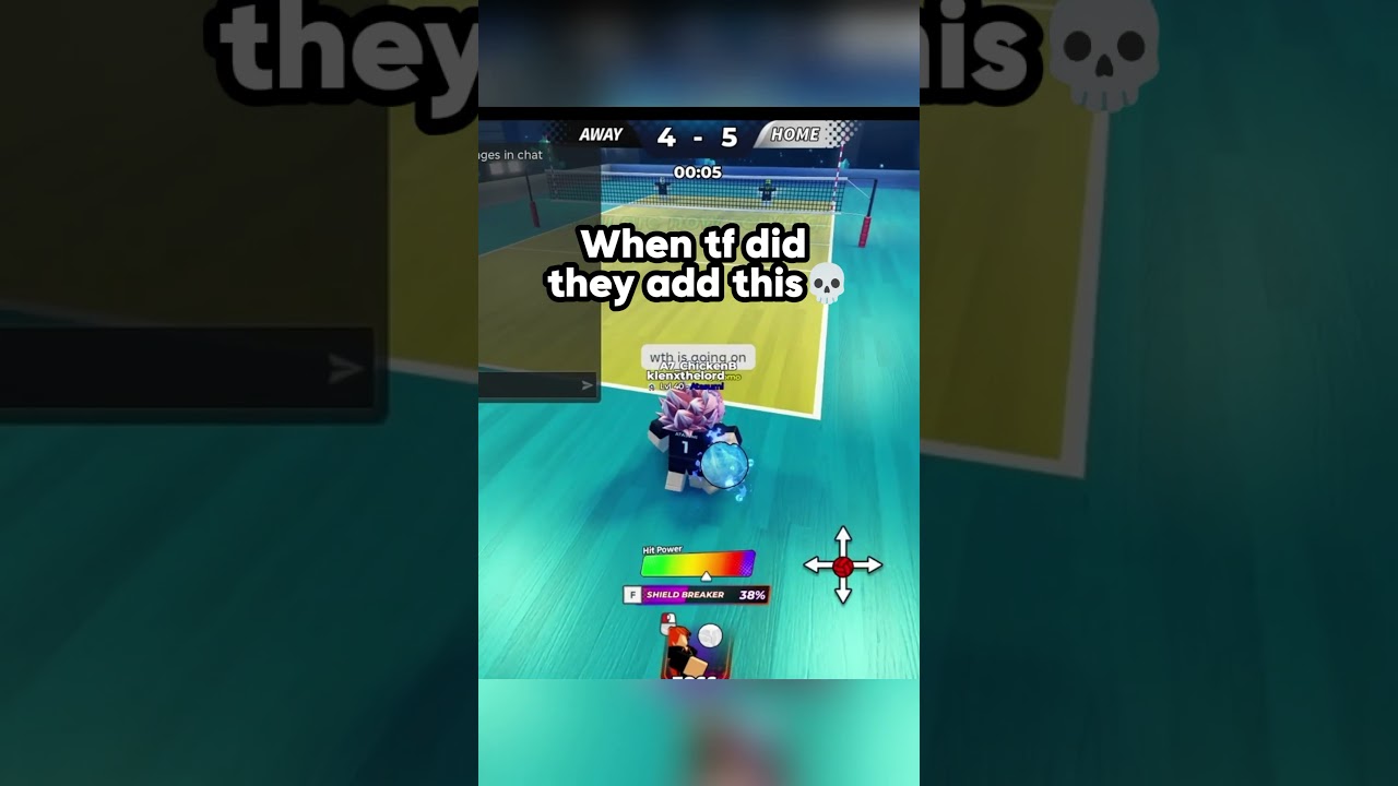 when tf did they add this to volleyball legends #roblox #volleyballlegends #haikyuulegends