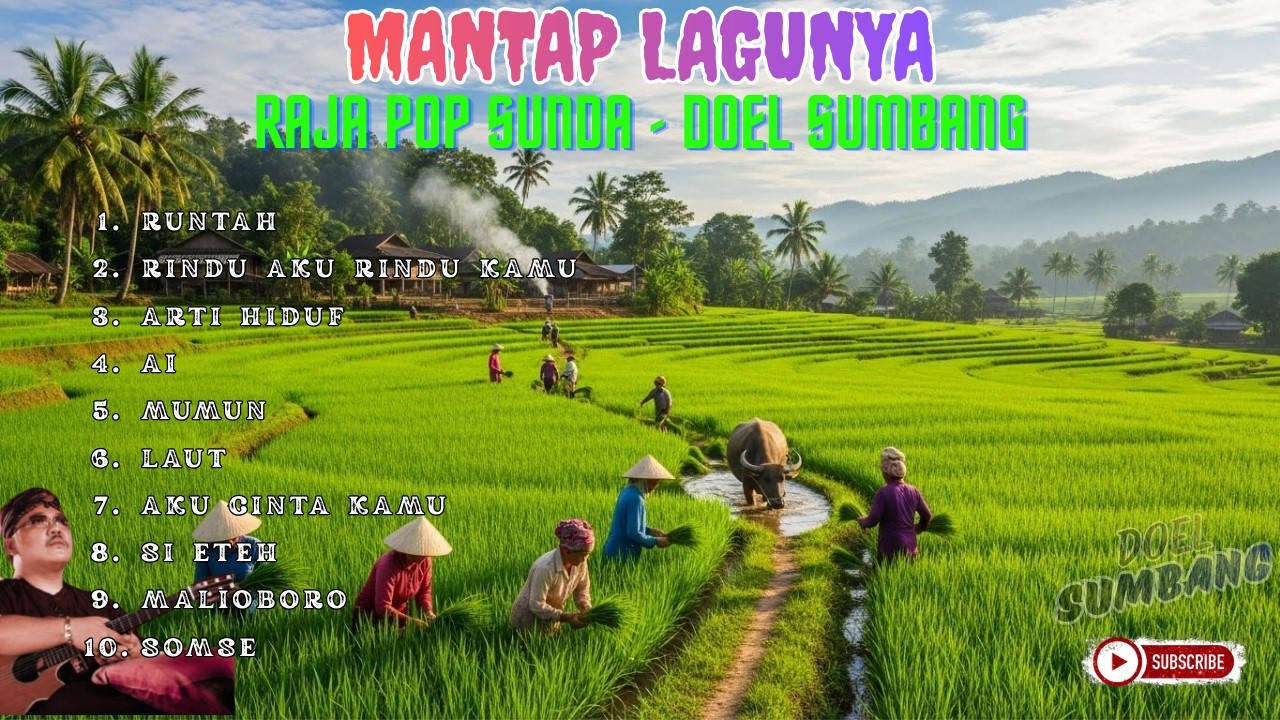 Mantap Lagunya! Raja Pop Sunda – Doel Sumbang | Lagu Sunda Paling Enak Didengar