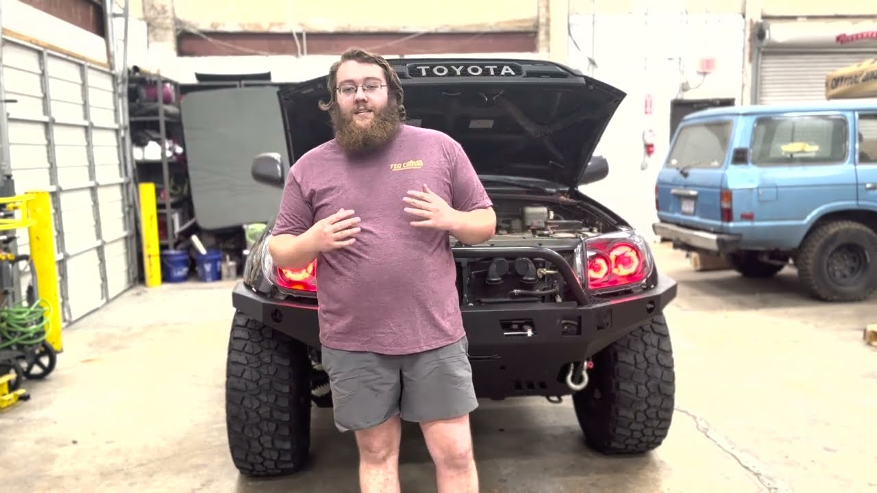 TEQ Customs 03-05 4Runner Headlight Install