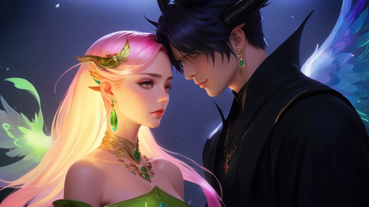 ПРИНЦ МОНСТРОВ ВЛЮБЛЕН В ДЕВУШКУ-ФЕЮ 🖤🧚🏻‍♀️Очарованный природой - ИСТОРИЯ SIMS 4