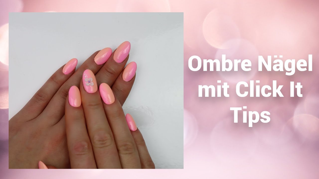 Ombre N&auml;gel mit Click It Tips | Sommerdesign | Mimi made it