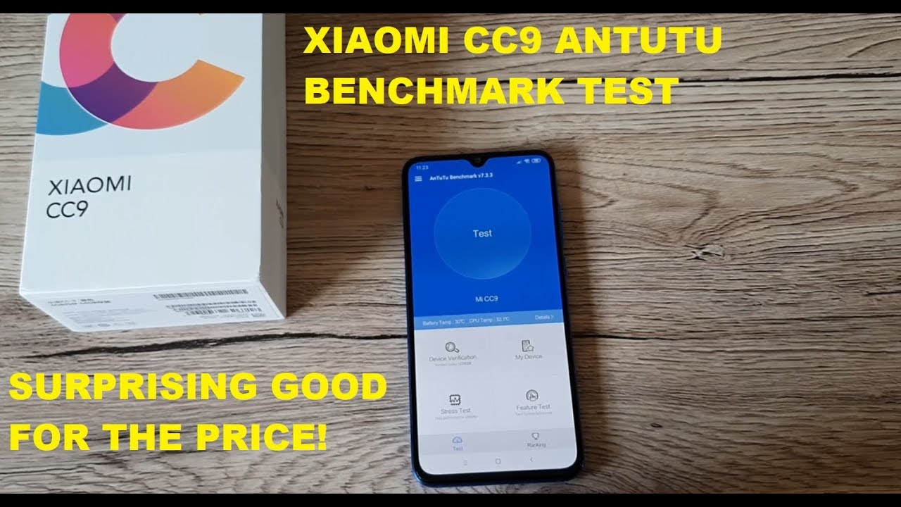 Xiaomi CC9 Antutu Benchmark test! Surprised by Xiaomi!
