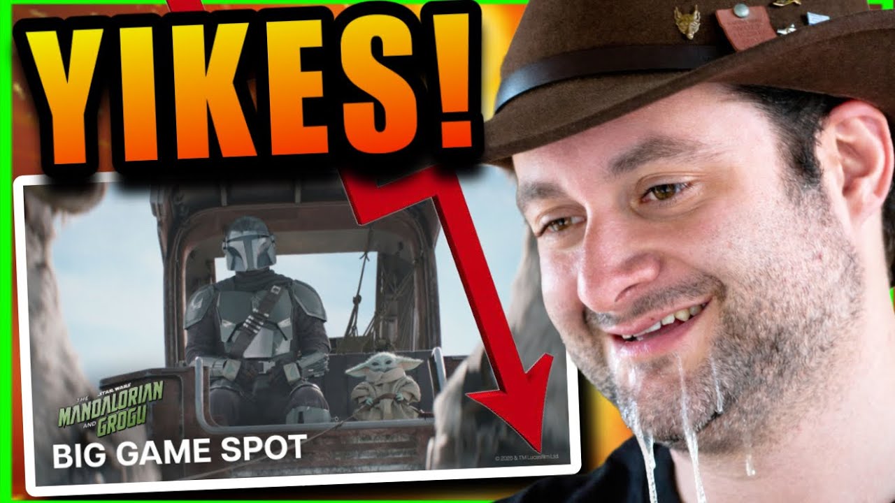 $10 MILLION DISASTER! | Mandalorian Super Bowl Trailer Gets TRASHED as NOBODY CARES About Star Wars