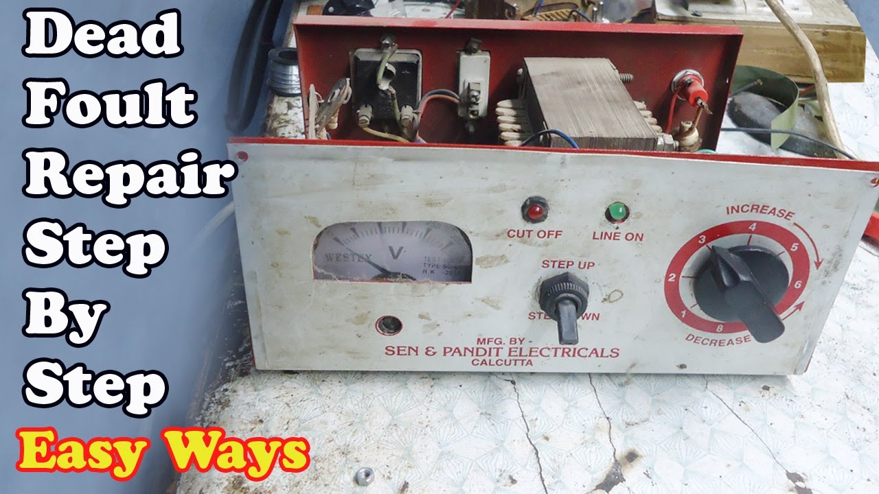स्टेबलाइजर में line नहीं आ रहा है क्या करें ! Stabilizer Repairing Step By Step In Hindi