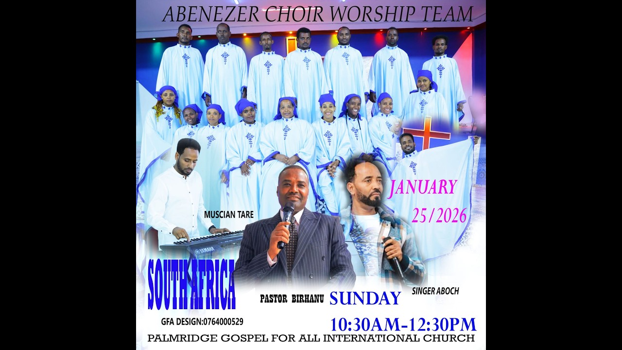 ABENEZER CHOIR WORSHIP TIME     PALMRIDGE  GFA CHURCH SOUTH AFRICA