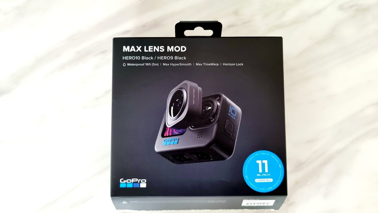 GoPro Max Lens Mod Unboxing 4K/60FPS