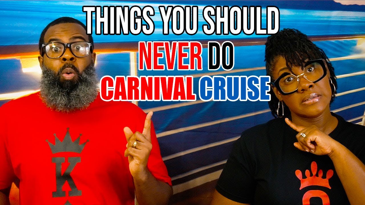 10 вещей, которые НИКОГДА не следует делать на круизном лайнере Carnival!