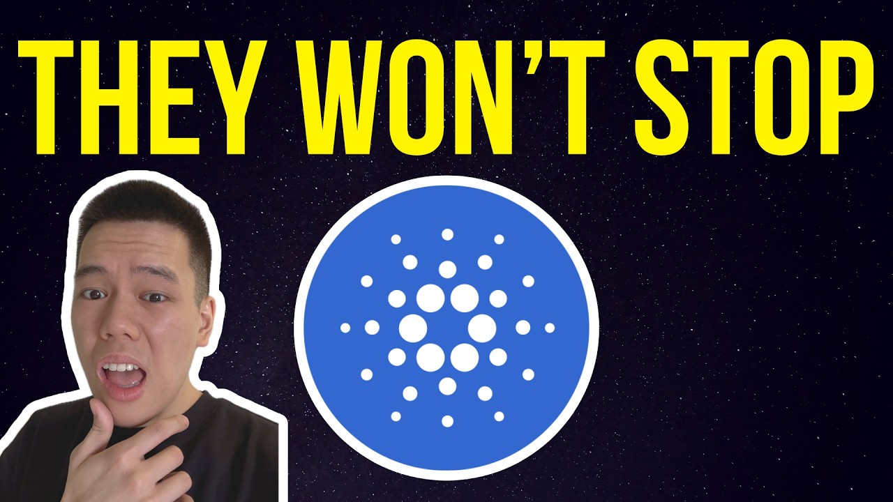 They're Not Stopping It Seems Like.. Here's My Explanation.. Cardano ADA News