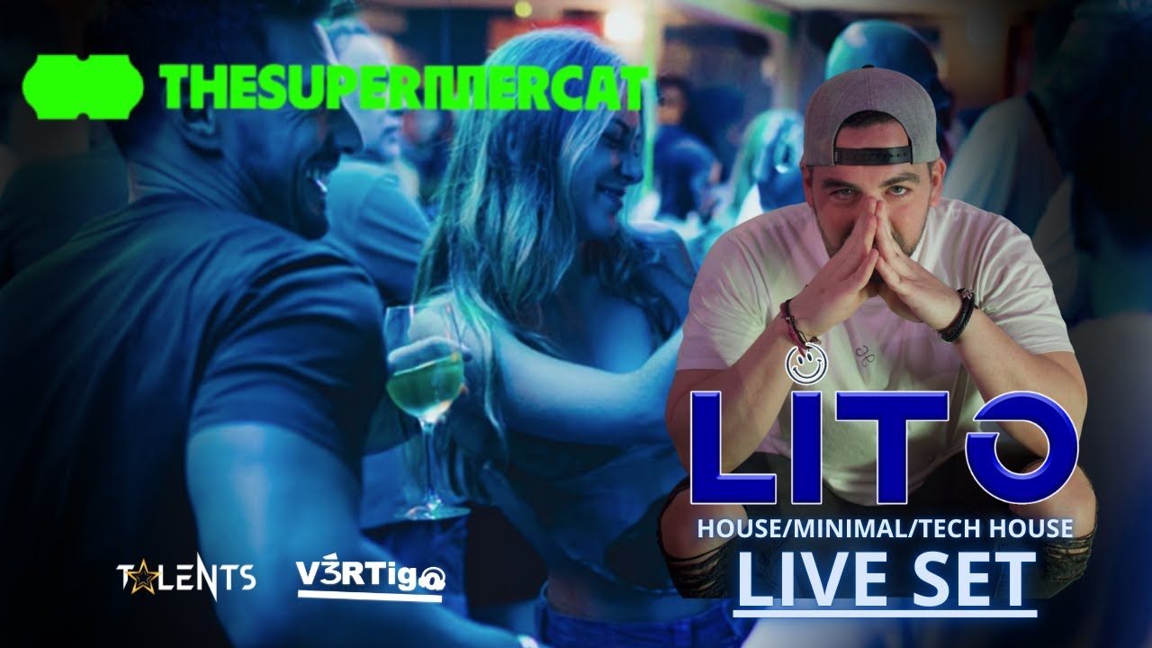 Lito @ The Supermercat Barcelona | DJ Set en directo (House/Minimal/Tech House) 2025