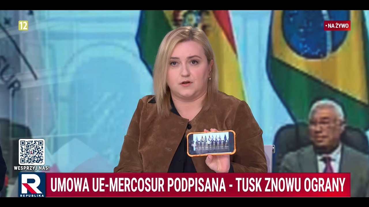 Zdrada czy szansa? Semeniuk-Patkowska MIAŻDŻY umowę z Mercosur: to drugi potop! | Republika Wieczór