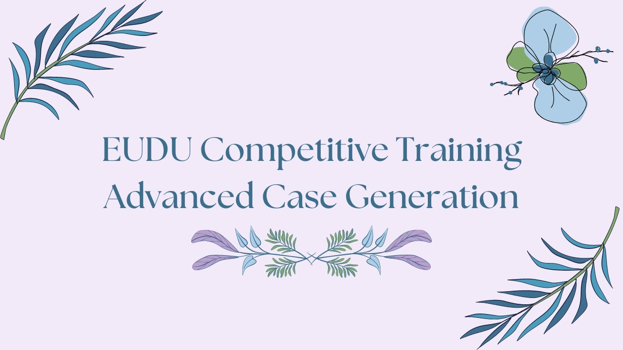 EUDU CT: Advanced Case Generation