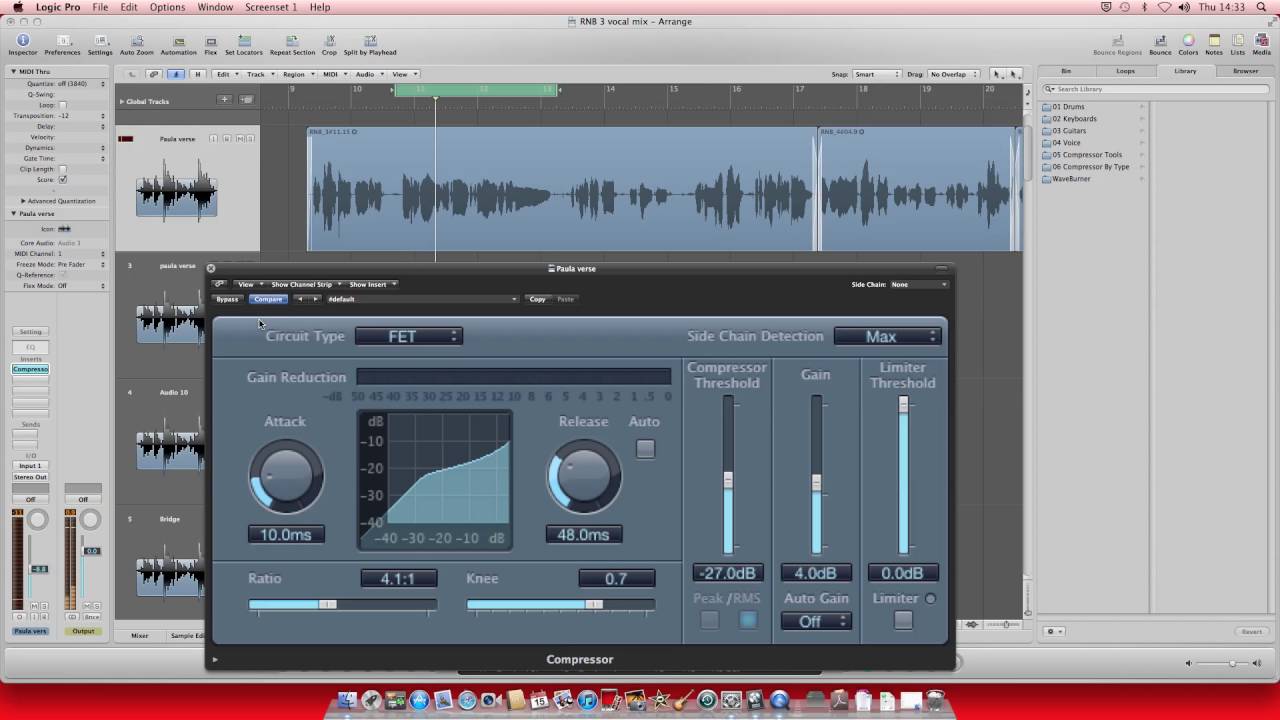 Vocal Recording Basic Chain