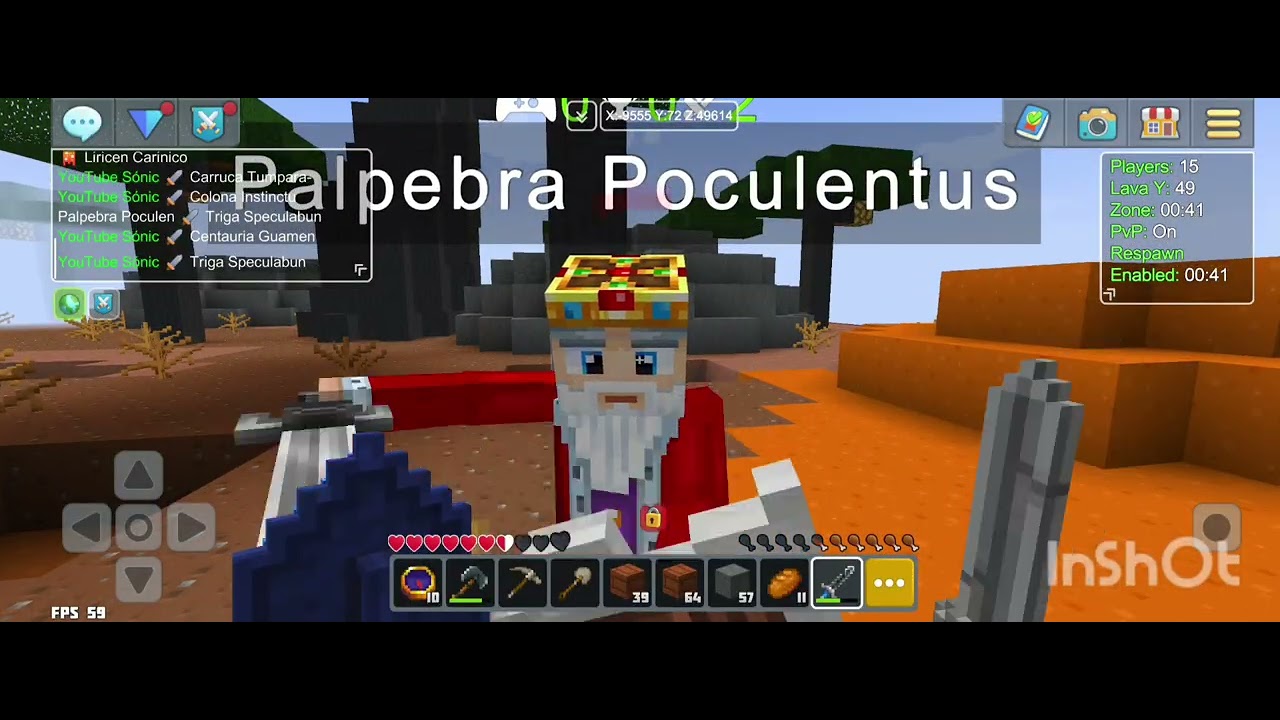Lava survival planetcraft getting a win