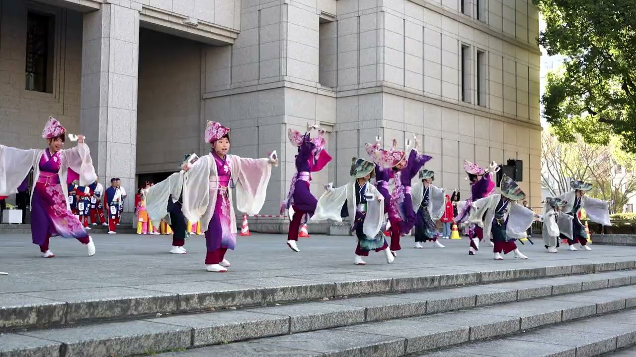 2026 大阪マラソン応援演舞 夢源風人 「TATTOBU!!!!!」 その1
