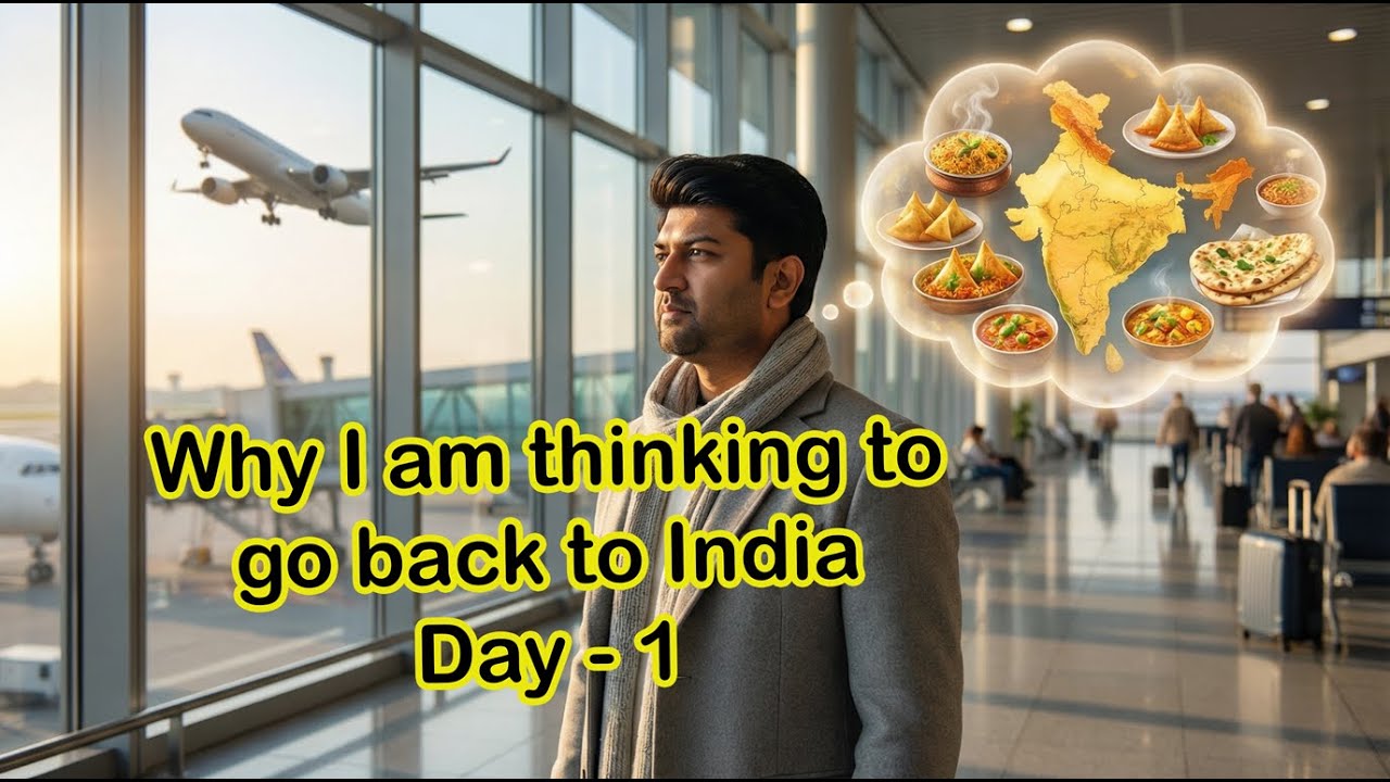 Why I am thinking to go back to India? What was the trigger point - Day 1