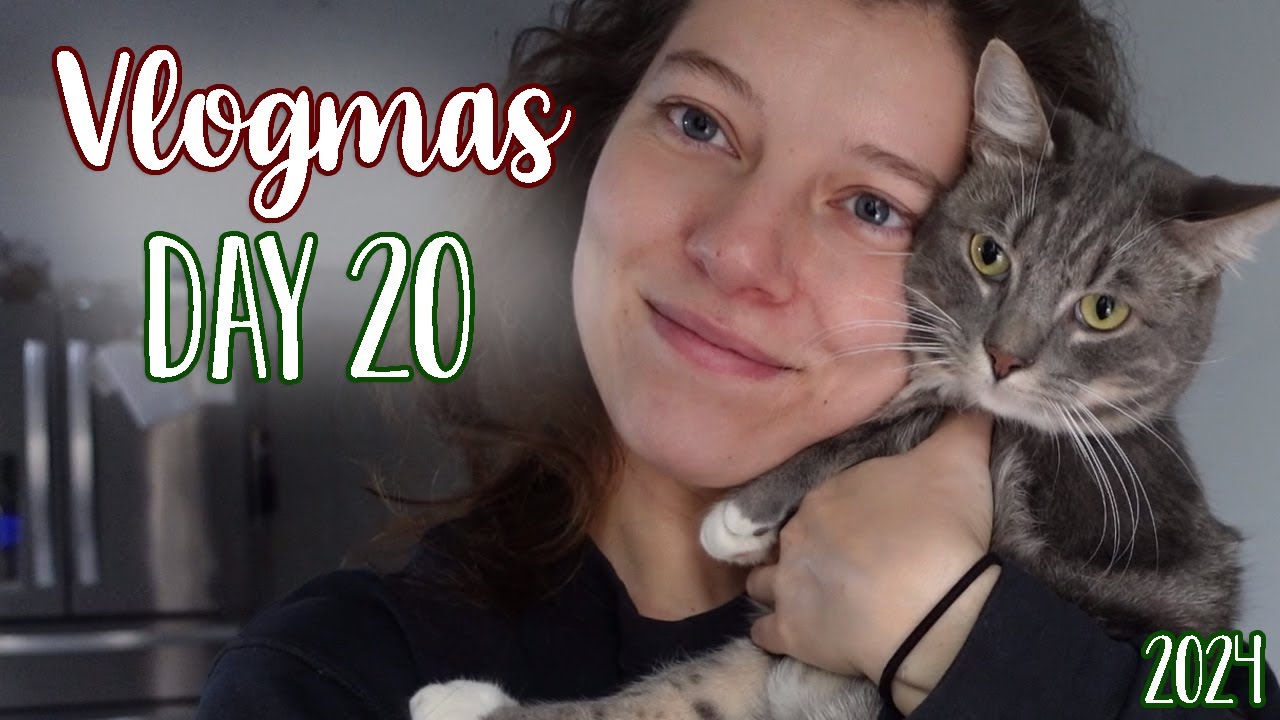 Cats Eating the Christmas Tree! | Vlogmas Day 20 | Ohcluck