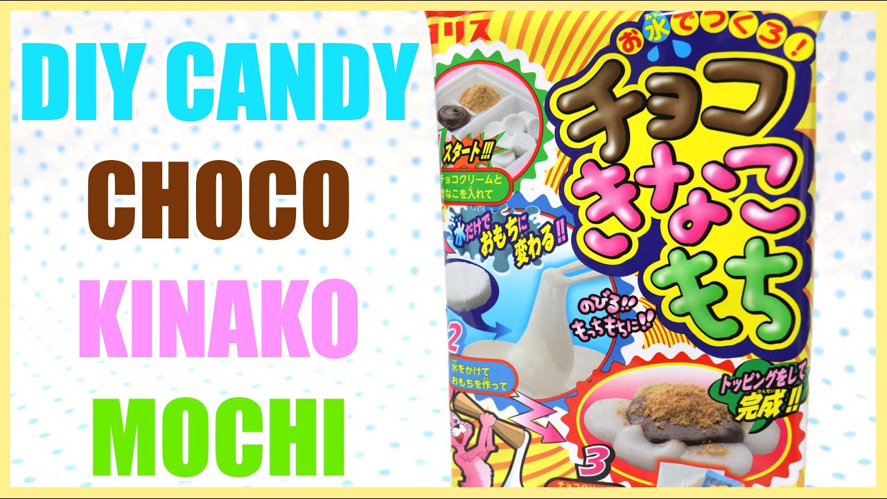 DIY CANDY! CHOCO KINAKO MOCHI! [Popin' Cookin']