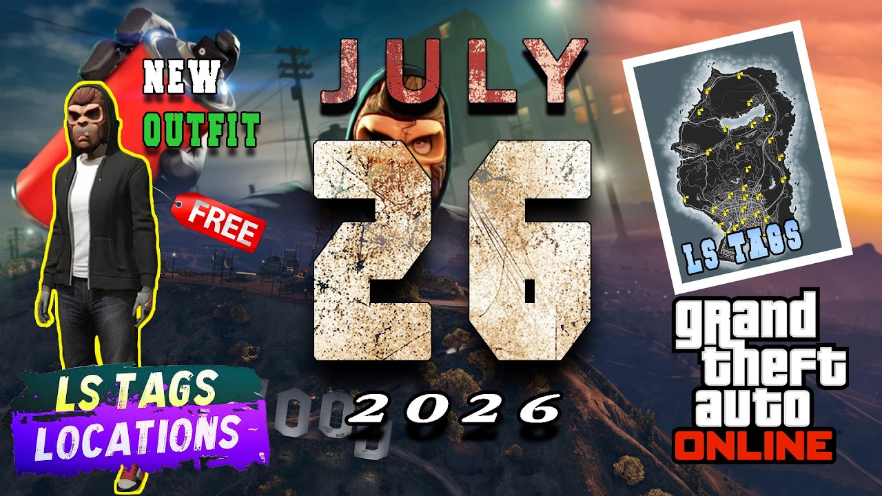 LS Tags Locations [July 26th] GTA Online 2026!!!