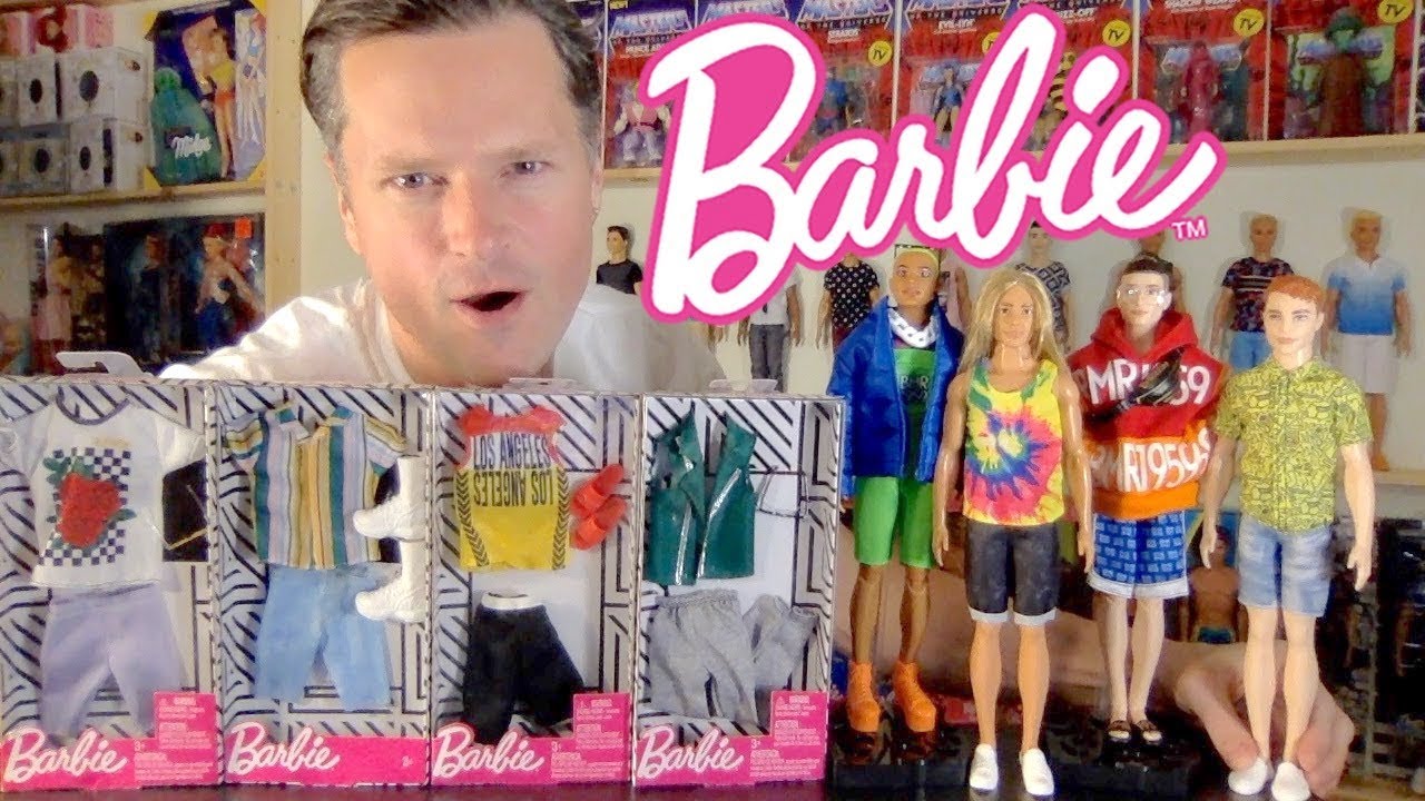2020 KEN DOLLS GET 2020 FASHION PACK MAKEOVERS: BARBIE BMR 1959 FASHIONISTAS UNBOXING REVIEW