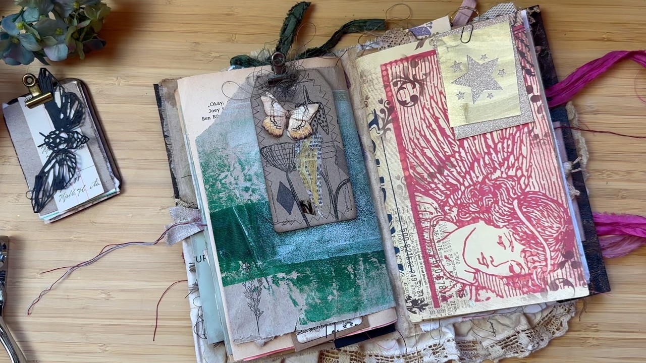 Flipthrough Junk Journal mit Volant