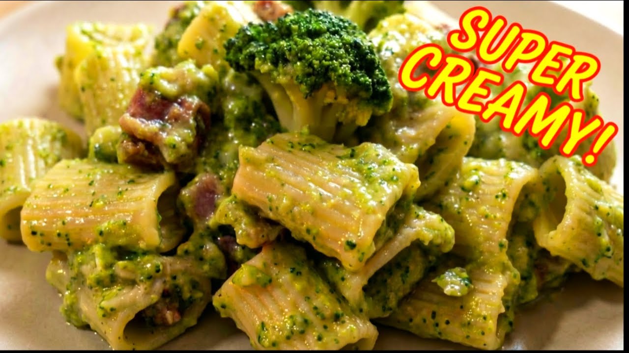Pasta tastes amazing when cooked in creamy broccoli — try it and taste the difference!