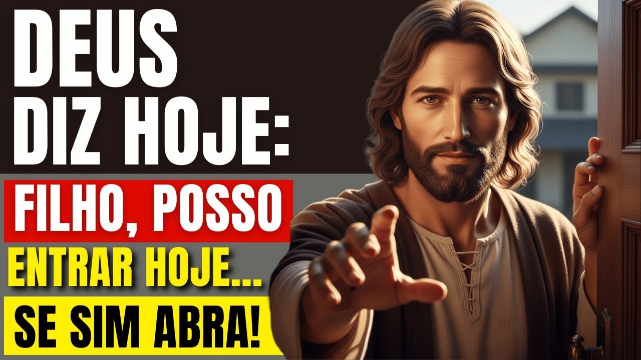 DEUS DIZ: HOJE TE DOU UMA RESPOSTA QUE TANTO BUSCAS!