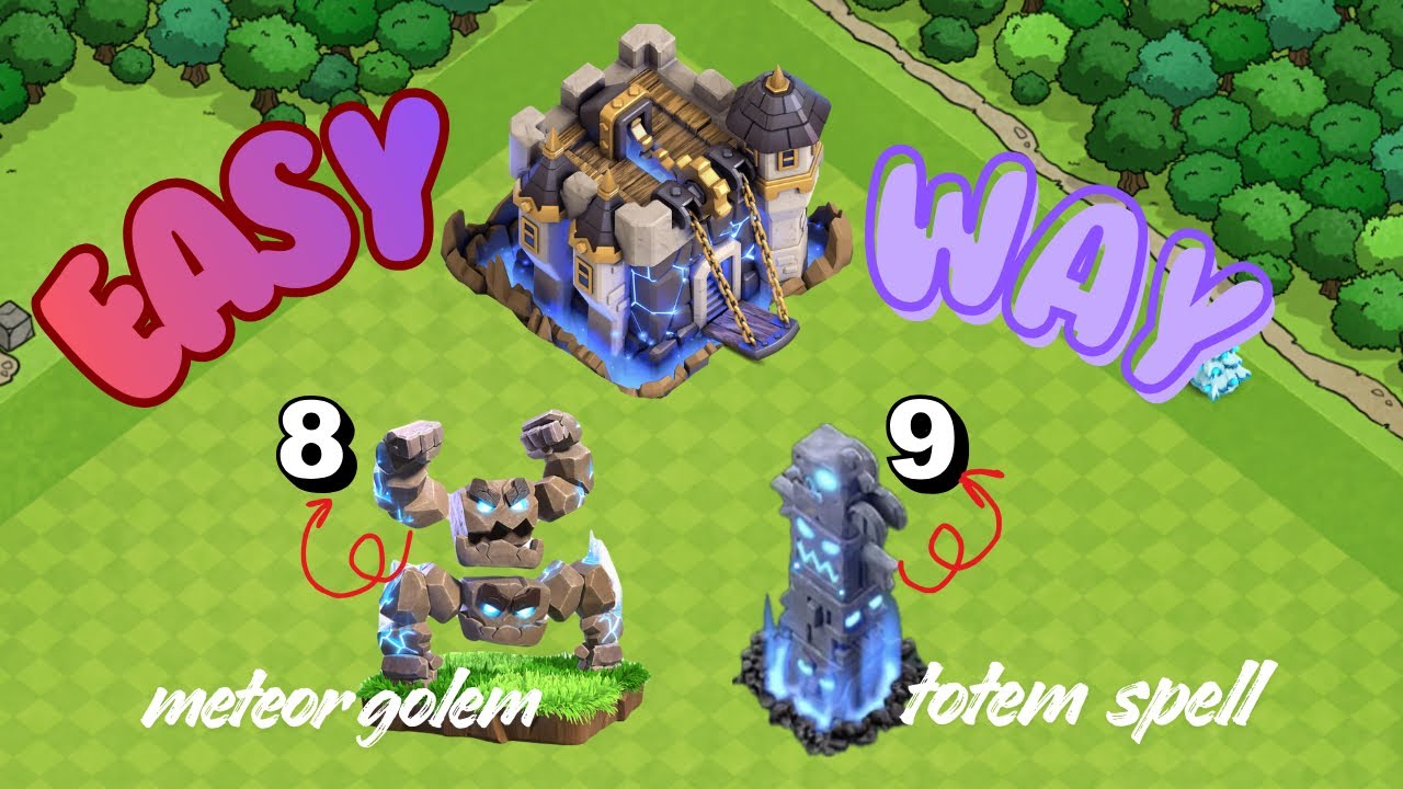 ถอดสมอง แล้วมาลองเล่น ด้วยโกเล็มฝนดาวตก | Clash of Clans