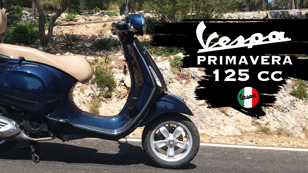 Обзор Piaggio Vespa 125cc Primavera