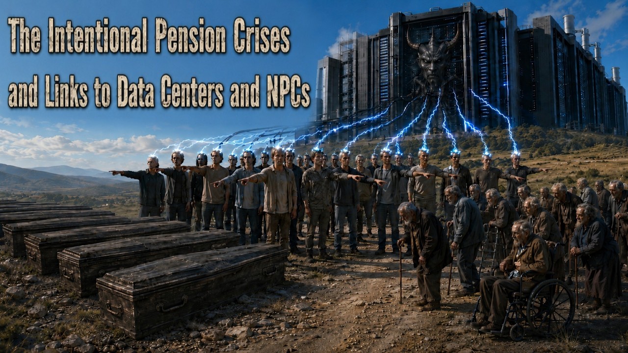 The Intentional Pension Crises and Links to Data Centers and NPC's