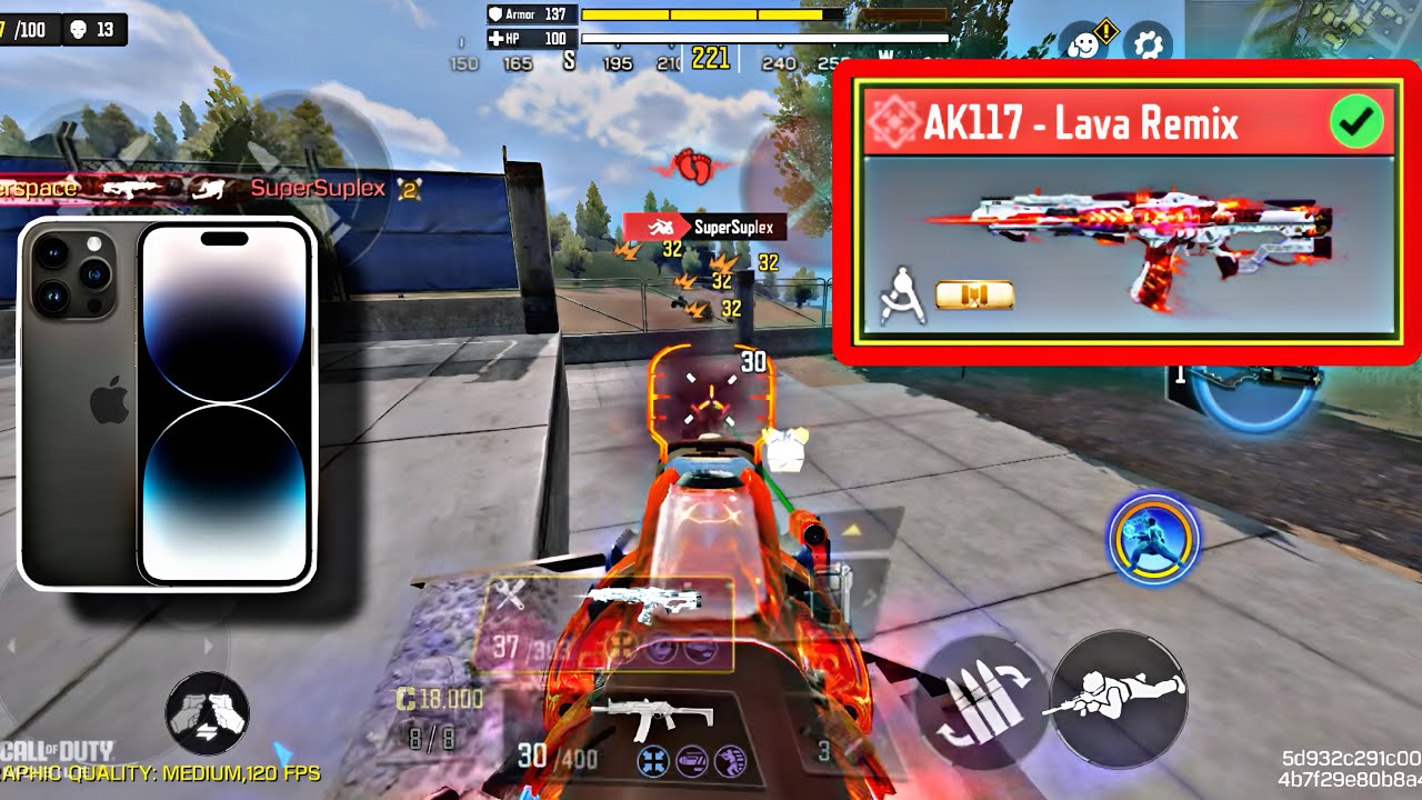 IPHONE 14 PRO CODM 120 FPS |Best AK117 Gunsmith in CODM BR | SEASON 11 BR GAMEPLAY 2026