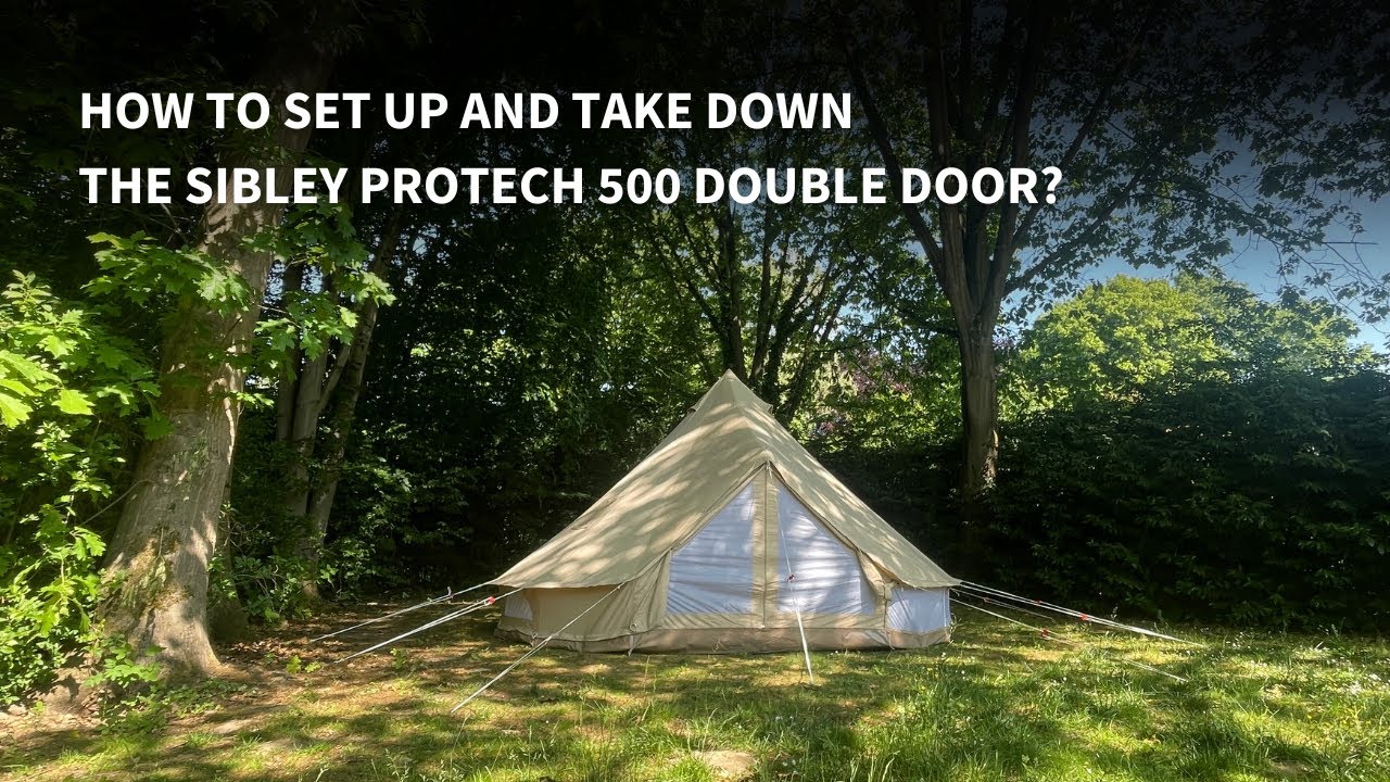 How to Set Up and Take Down the Sibley ProTech 500 Double Door? | CanvasCamp