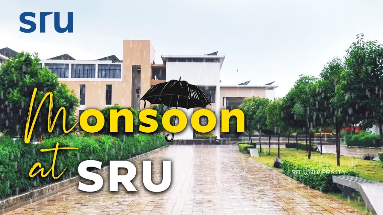 SRU Campus in Monsoon | Beautiful Campus in Warangal | Best Private University in Telangana
