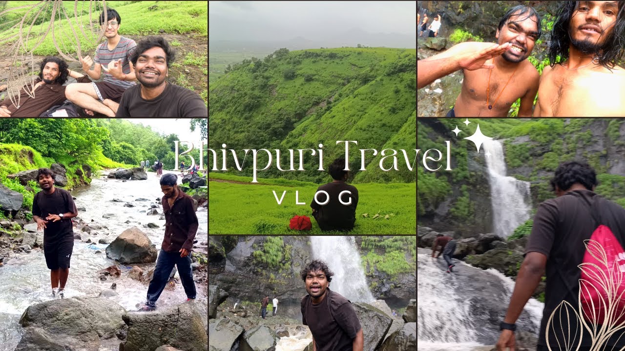 Ultimate Bhivpuri Travel Vlog 2025 | Trek, Waterfalls & Monsoon Fun" :)