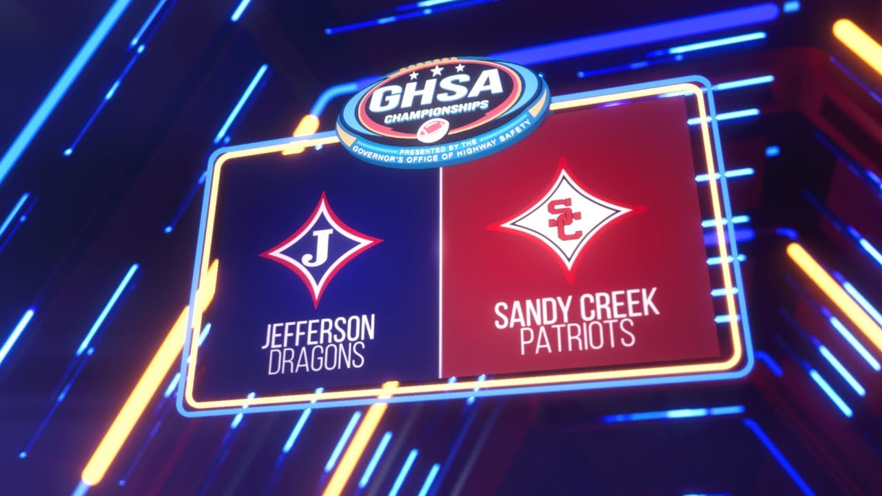 Jefferson vs. Sandy Creek I 2025 GHSA 3A Football Championship