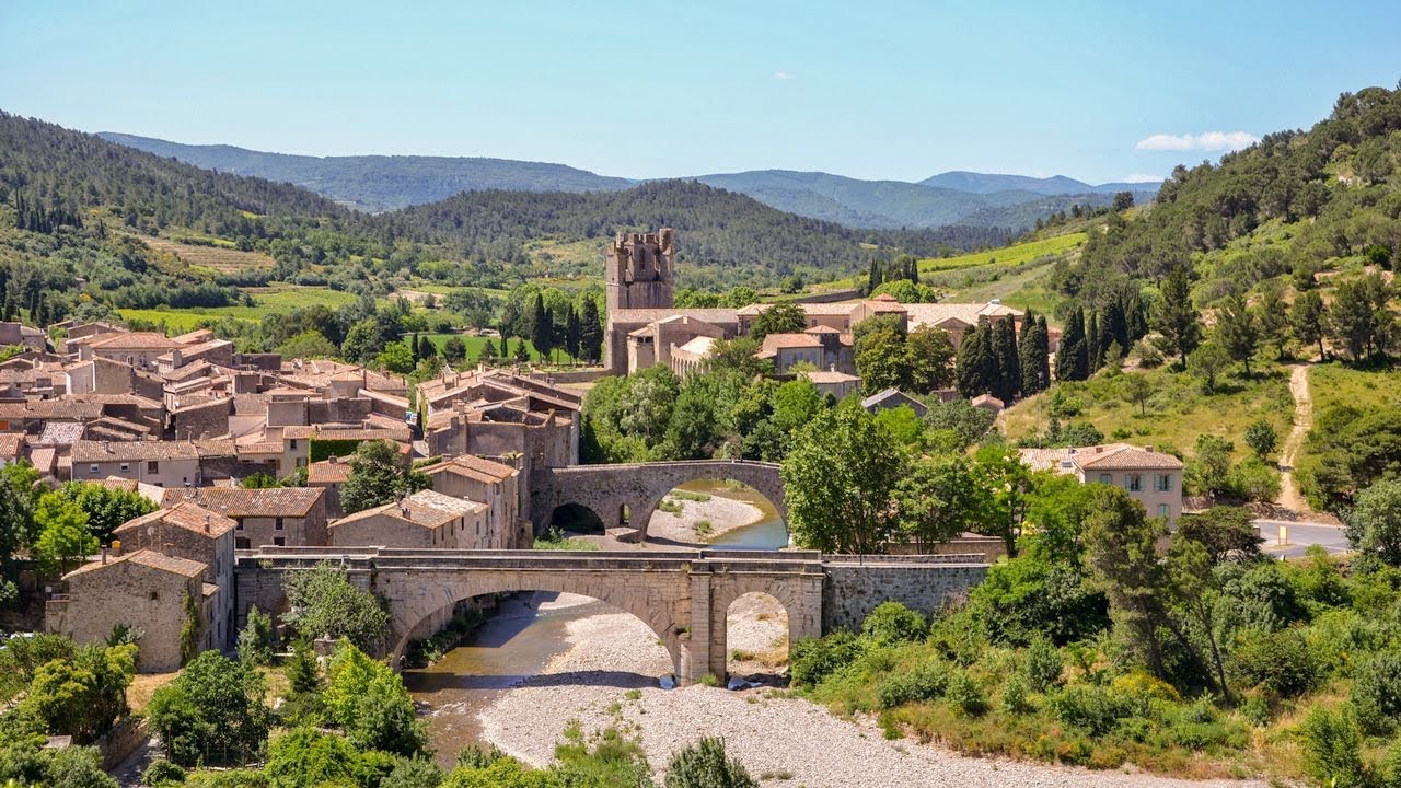 The Medieval Village of Lagrasse including its 8th Century Benedictine Abbey
