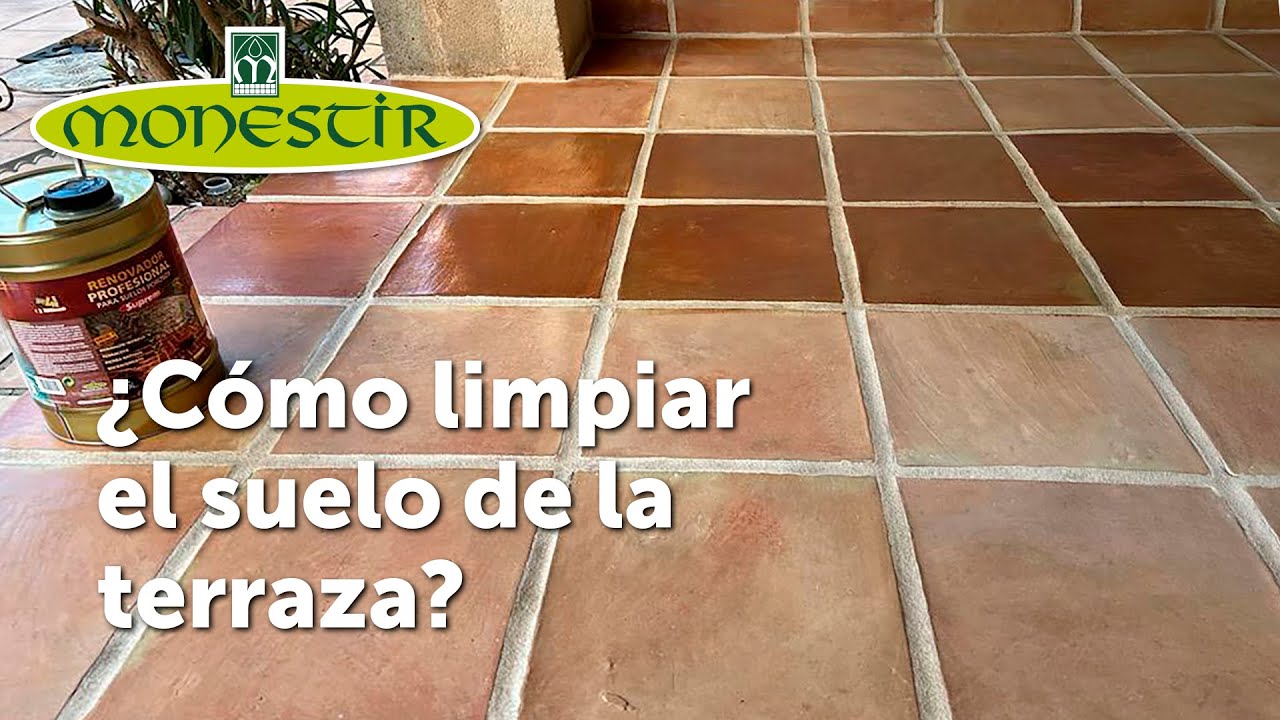 🍿📽️¿Cómo limpiar el suelo rústico de la terraza?🧱✨