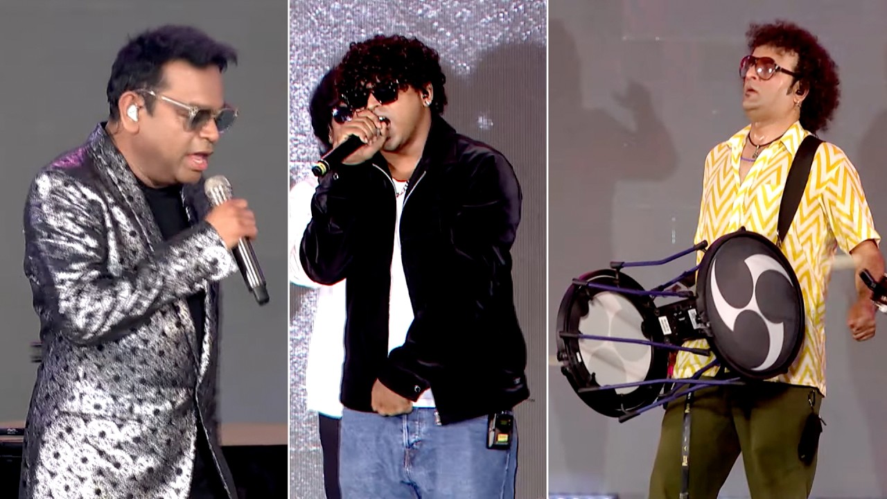 Peddi Theme Song Superb Live Performance By AR Rahman | Ram Charan