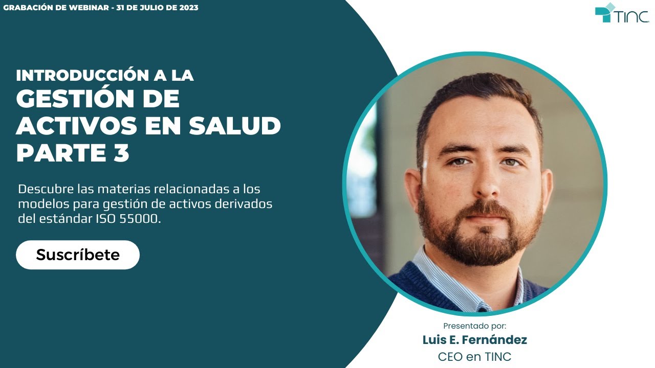Introducción a la gestión de activos en salud   Parte 3